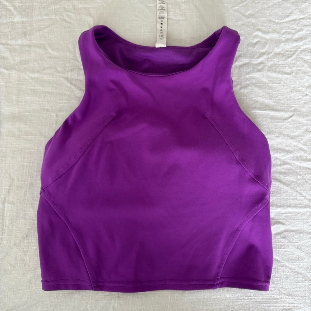 Lululemon Wunder Train Racerback Purple Size 4